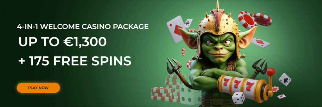Gomblingo Casino Welcome Bonus - 200% up to €500 + 100 Free Spins