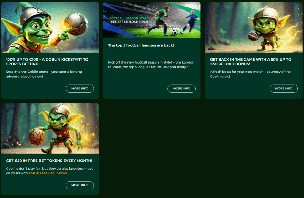 Gomblingo Sportsbook Promotions