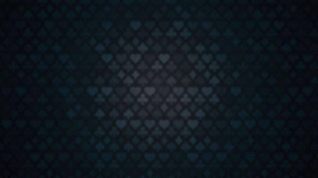 Dark background with subtle playing card symbols – editors and casino picks section